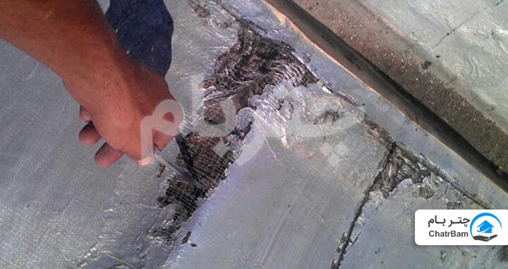 ترک خوردگی در ایزوگام ، تعویض ایزوگام قدیمی